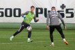 TRENING PILKARZY LEGII  LEGIA WARSAW PLAYERS TRAINING KACPER KOSTORZ