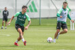 Sergio Barcia Pierwszy trening z nowym trenerem