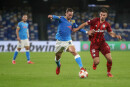 LIGA EUROPY SSC NAPOLI - LEGIA WARSZAWA FABIAN RUIZ  IHOR CHARATIN
