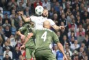 LIGA MISTRZOW REAL MADRYT - LEGIA WARSZAWA CHAMPIONS LEAGUE REAL MADRID - LEGIA WARSAW KARIM BENZEMA  JAKUB CZERWINSKI
