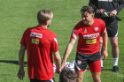 TRENING PILKARZY REPREZENTACJI POLSKI NA BOISKU ZWAR MIEDZYLESIE TYMOTEUSZ PUCHACZ  MATTY CASH