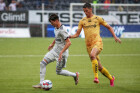 LIGA MISTRZOW I RUNDA ELIMINACJI FK BODO GLIMT - LEGIA WARSZAWA KACPER SKIBICKI  LASSE NORDAS