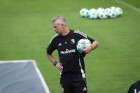 Edward Iordanescu Trening przed meczem z Baník Ostrawa