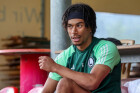 Pierwszy trening Legii w Austrii Maxi Oyedele