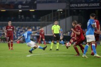 LIGA EUROPY SSC NAPOLI - LEGIA WARSZAWA MATTEO POLITANO  GOL