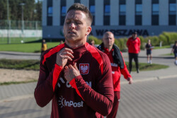 Piotr Zieliński Reprezentacja Polski trenuje na Legii przed meczem z Portugalią