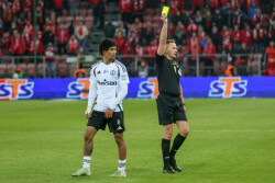 Maxi Oyedele Widzew Łódź - Legia Warszawa 0:2