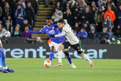 LIGA EUROPY  LEICESTER CITY - LEGIA WARSZAWA ADEMOLA LOOKMAN  LUQUINHAS