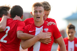 PUCHAR SYRENKI POLSKA U-17 - ANGLIA U-17 POLAND  ENGLAND KACPER KOZLOWSKI  RADOSC