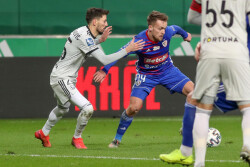 LEGIA WARSZAWA - PIAST GLIWICE PKO EKSTRAKLASA FILIP MLADENOVIC  SEBASTIAN MILEWSKI