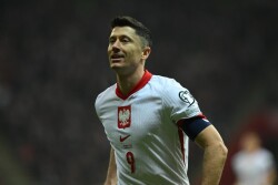 Polska - Litwa  Robert Lewandowski