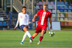 PUCHAR SYRENKI POLSKA U-17 - ANGLIA U-17 POLAND  ENGLAND JAMAL MUSIALA  MATEUSZ LEGOWSKI