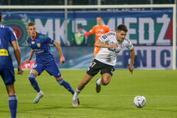 27. KOLEJKA PKOEKSTRAKLASY  MIEDZ LEGNICA - LEGIA WARSZAWA MAXIME DOMINGUEZ  BARTOSZ KAPUSTKA