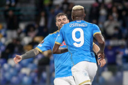 LIGA EUROPY SSC NAPOLI - LEGIA WARSZAWA VICTOR OSIMHEN  RADOSC