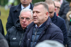 Pogrzeb Lucjana Brychczego Cezary Kulesza