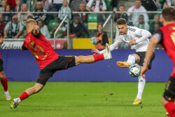 PKO EKSTRAKLASA  LEGIA WARSZAWA - GORNIK ZABRZE SZYMON CZYZ  ERNEST MUCI