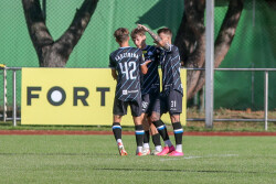 FORTUNA I LIGA  ZNICZ PRUSZKOW - STAL RZESZOW SZYMON KADZIOLKA  SZYMON LYCZKO  RADOSC  SEBASTIAN THILL
