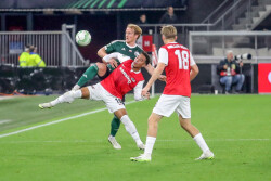 LIGA KONFERENCJI EUROPY  AZ ALKMAAR - LEGIA WARSZAWA WARSAW RADOVAN PANKOV  MYRON VAN BREDERODE