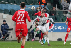 PKO EKSTRAKASA  LEGIA WARSZAWA - WISLA KRAKOW TOMAS PEKHART  JOSEPH COLLEY