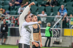 PKO EKSTRAKLASA  LEGIA WARSZAWA - WIDZEW LODZ JOSUE  YURI RIBEIRO  RADOSC