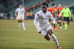 EUROPA LEAGUE  LIGA EUROPY  SZACHTAR DONIECK - STADE RENNAIS FC ARNAUD KALIMUENDO