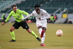 EUROPA LEAGUE  LIGA EUROPY  SZACHTAR DONIECK - STADE RENNAIS FC IRFAN PELJTO  ARNAUD KALIMUENDO