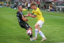 FORTUNA I LIGA  POLONIA WARSZAWA - MOTOR LUBLIN MICHAL BAJDUR  FILIP LUBERECKI