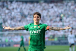 34. KOLEJKA  PKO EKSTRAKLASY  LEGIA WARSZAWA - SLASK WROCLAW ERIK EXPOSITO  RADOSC