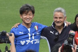 Kazuyoshi Miura Roberto Baggio