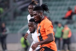 EUROPA LEAGUE  LIGA EUROPY  SZACHTAR DONIECK - STADE RENNAIS FC ARNAUD KALIMUENDO  LASSINA TRAORE