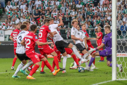 PKO EKSTRAKLASA  LEGIA WARSZAWA - WIDZEW LODZ MAREK HANOUSEK  TOMAS PEKHART  RADOVAN PANKOV  HENRICH RAVAS