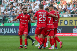 PKO EKSTRAKLASA  LEGIA WARSZAWA - WIDZEW LODZ JORDI SANCHEZ  RADOSC