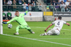 LIGA MISTRZOW  III RUNDA ELIMINACJI CHAMPIONS LEAGUE DOMINIK LIVAKOVIC  MATEUSZ WIETESKA