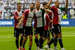 Paweł Wszołek Rafał Augustyniak Steve Kapuadi Superpuchar Lech Poznań - Legia Warszawa 1:2