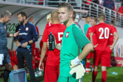 PUCHAR SYRENKI POLSKA U-17 - ANGLIA U-17 POLAND  ENGLAND KRZYSZTOF BAKOWSKI