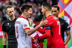 Robert Lewandowski Cristiano Ronaldo