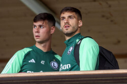 Pierwszy trening Legii w Austrii Sergio Barcia Ruben Vinagre
