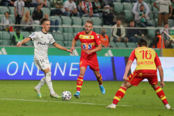 II KOLEJKA PKO EKSTRAKLASY LEGIA WARSZAWA - JAGIELLONIA BIALYSTOK MICHAL KARBOWNIK  SZYMON SOBCZAK  ARIEL BORYSIUK