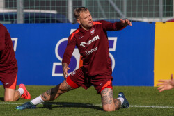 Tymoteusz Puchacz Reprezentacja Polski trenuje na Legii przed meczem z Portugalią