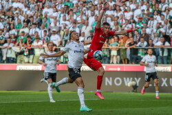 PKO EKSTRAKLASA  LEGIA WARSZAWA - WIDZEW LODZ STEVE KAPUADI  JORDI SANCHEZ