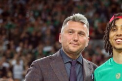 ENERGA BASKET LIGA  SLASK WROCLAW - LEGIA WARSZAWA RADOSLAW PIESIEWICZ  TRAVIS TRICE  NAGRODA MVP  GRZEGORZ BACHANSKI