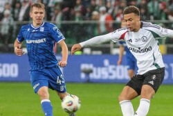 Legia Warszawa - Lech Poznań 0:0 Antoni Kozubal
