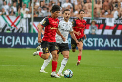 PKO EKSTRAKLASA  LEGIA WARSZAWA - GORNIK ZABRZE DAISUKE YOKOTA  YURI RIBEIRO