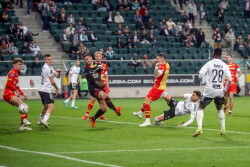 PKO EKSTRAKLASA 32. KOLEJKA  LEGIA WARSZAWA - JAGIELLONIA BIALYSTOK ZLATAN ALOMEROVIC  ERNEST MUCI  GOL