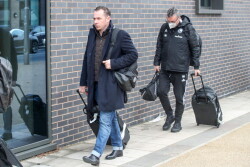 PRZYJAZD PILKARZY LEGII WARSZAWA DO HOTELU NOVOTEL W LEICESTER RADOSLAW KUCHARSKI  ROBERT MUSIALEK
