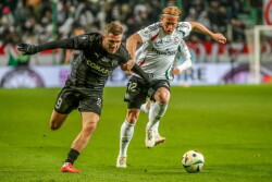 Legia Warszawa - Cracovia 3:2 Benjamin Kallman Radovan Pankov