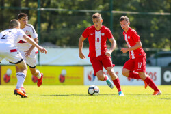 PUCHAR SYRENKI POLSKA U-17 - GRUZJA U-17 KACPER KOZLOWSKI  MATEUSZ MUSIALOWSKI