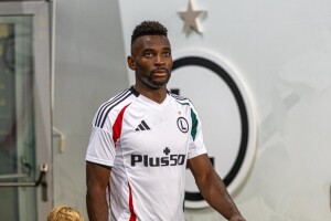Jean-Pierre Nsame Legia Warszawa - Banik Ostrawa