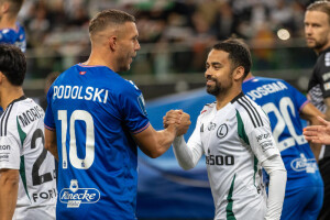 Legia - Górnik Lukas Podolski Luquinhas