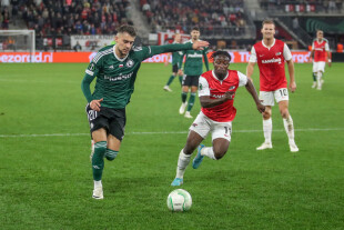 LIGA KONFERENCJI EUROPY  AZ ALKMAAR - LEGIA WARSZAWA  WARSAW ERNEST MUCI  IBRAHIM SADIQ